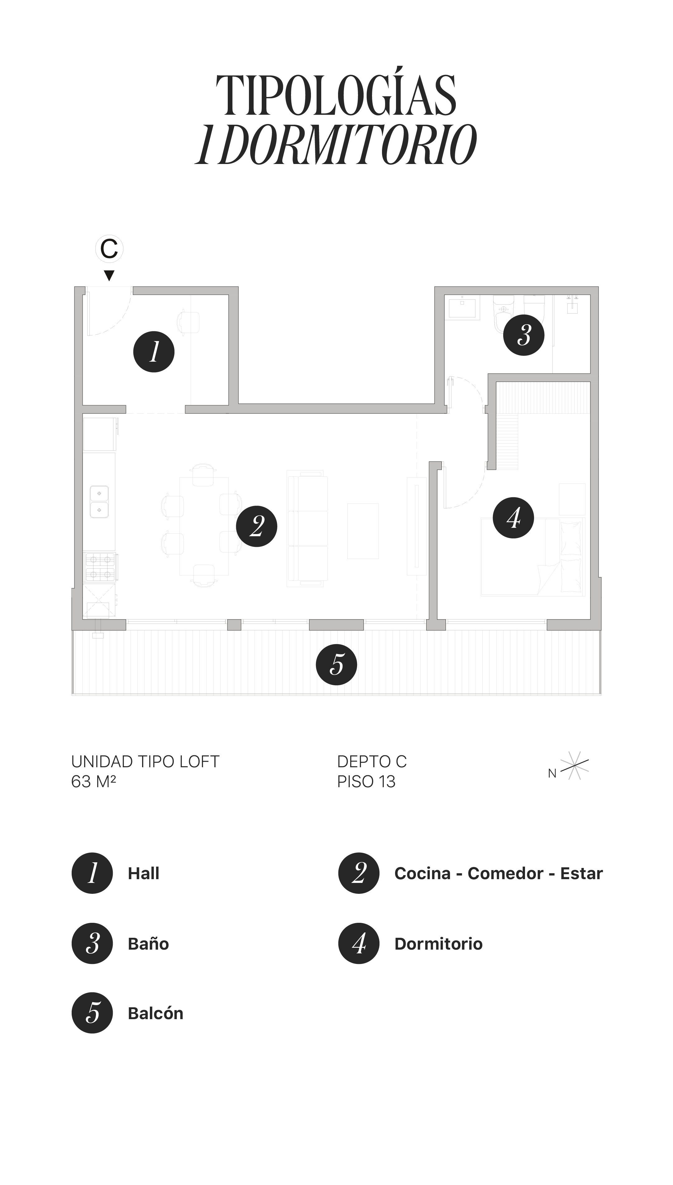 Tipología 1 - Vista A