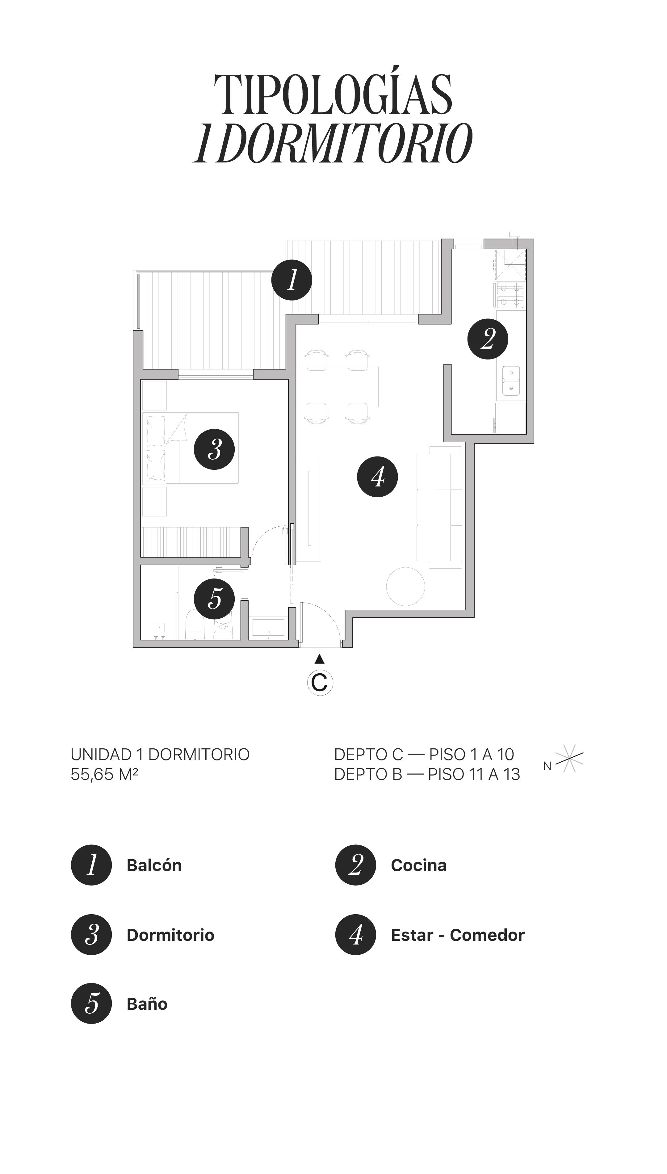 Tipología 1 - Vista D