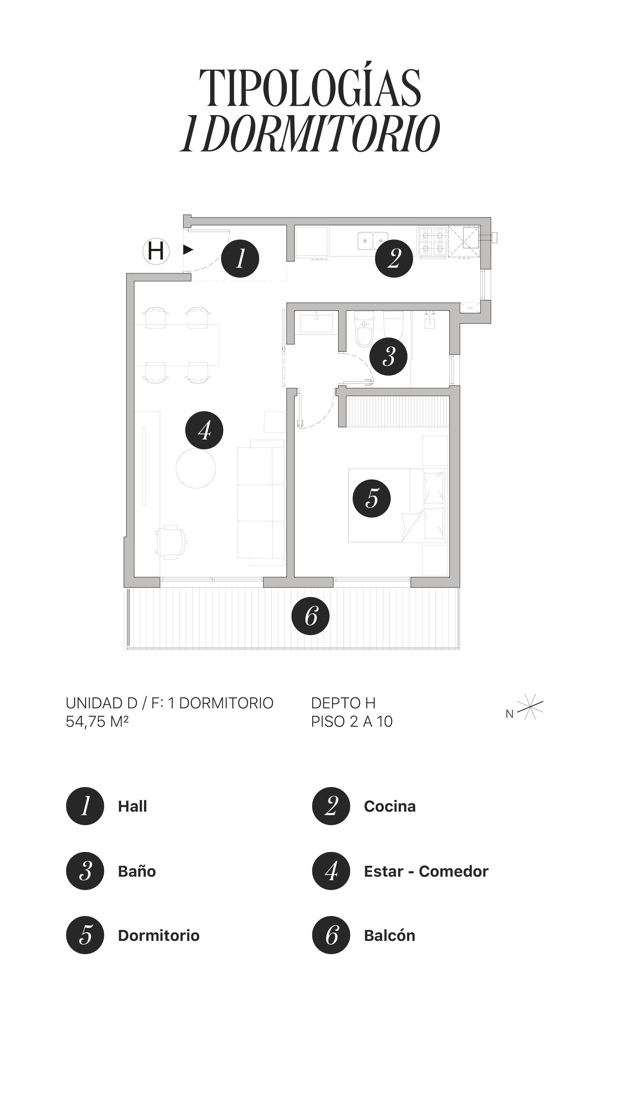 Tipología 1 - Vista G