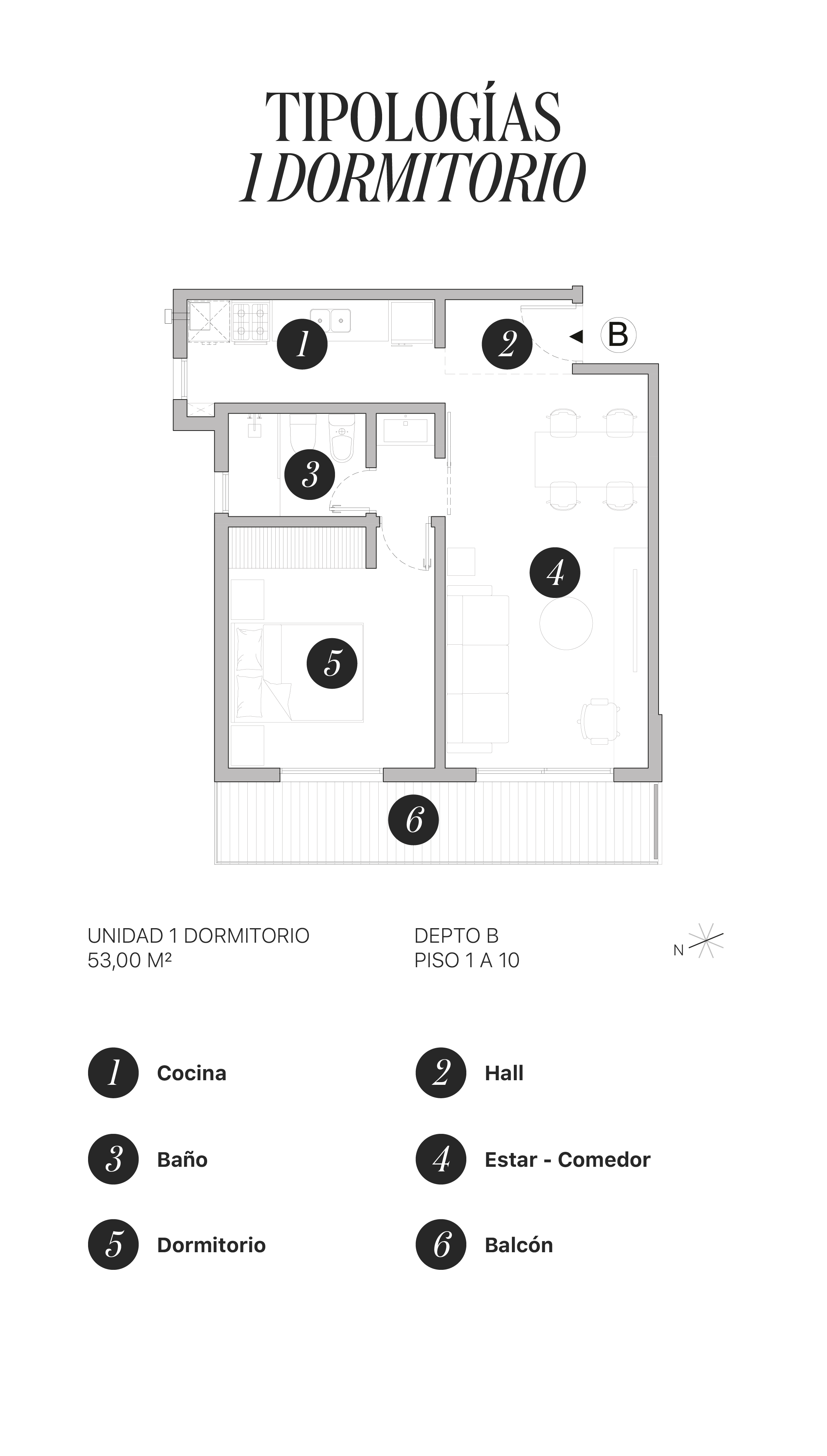 Tipología 1 - Vista I